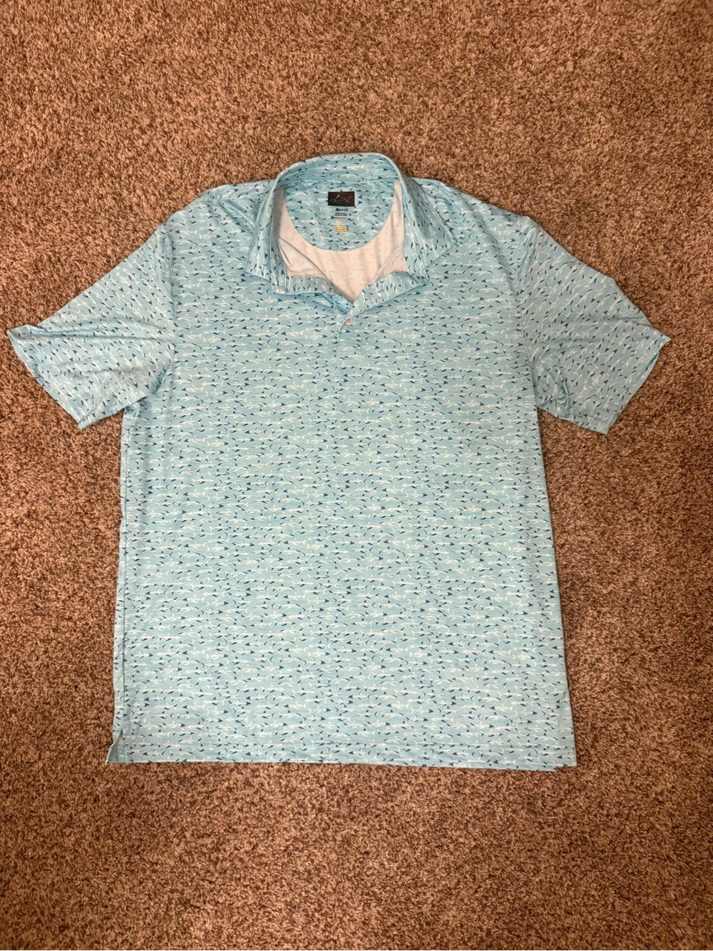 Men's Lightweight Polo Shirt - Short Sleeve